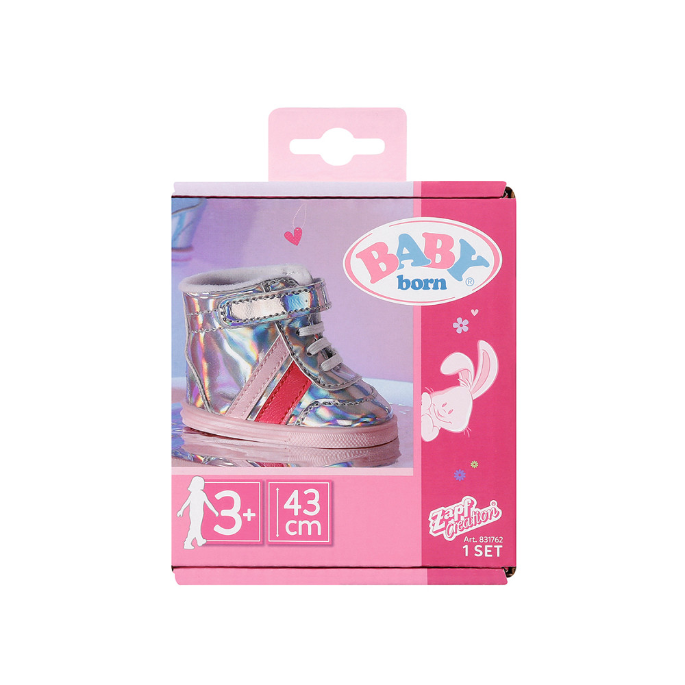 Взуття для ляльки Baby Born - Cріблясті кросівки Дніпро - фото 5