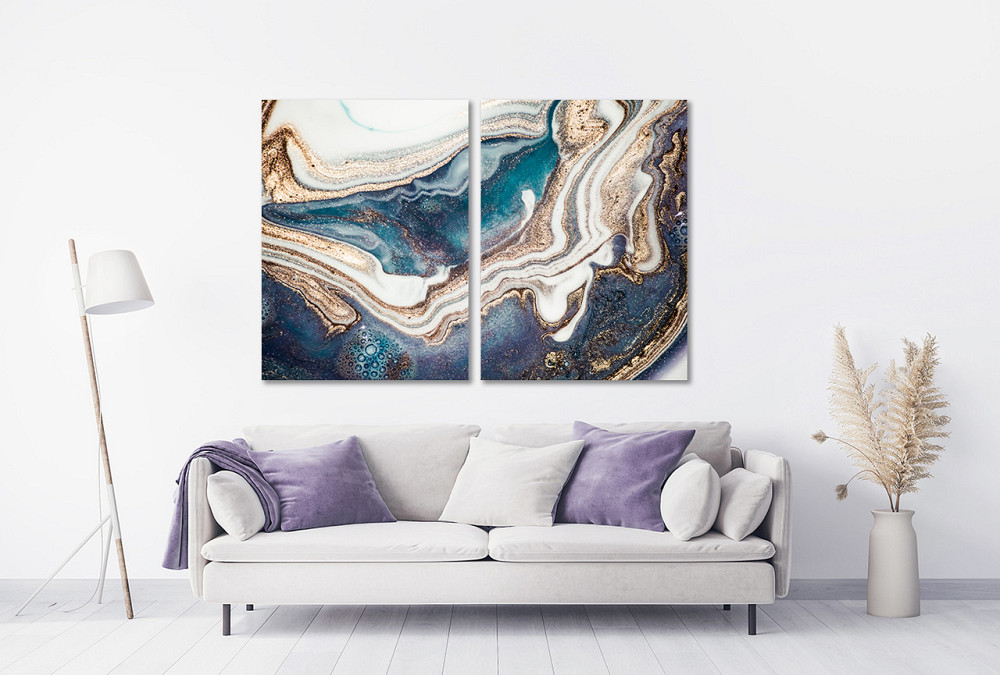 Модульная картина в гостиную / спальню  Флю-Арт  TLV-2_089 90x132 см Київ - фото 2