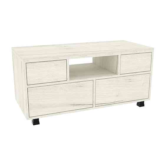 Тумба TV №2, Дуб Крафт Білий, 1000/500/556 Львов