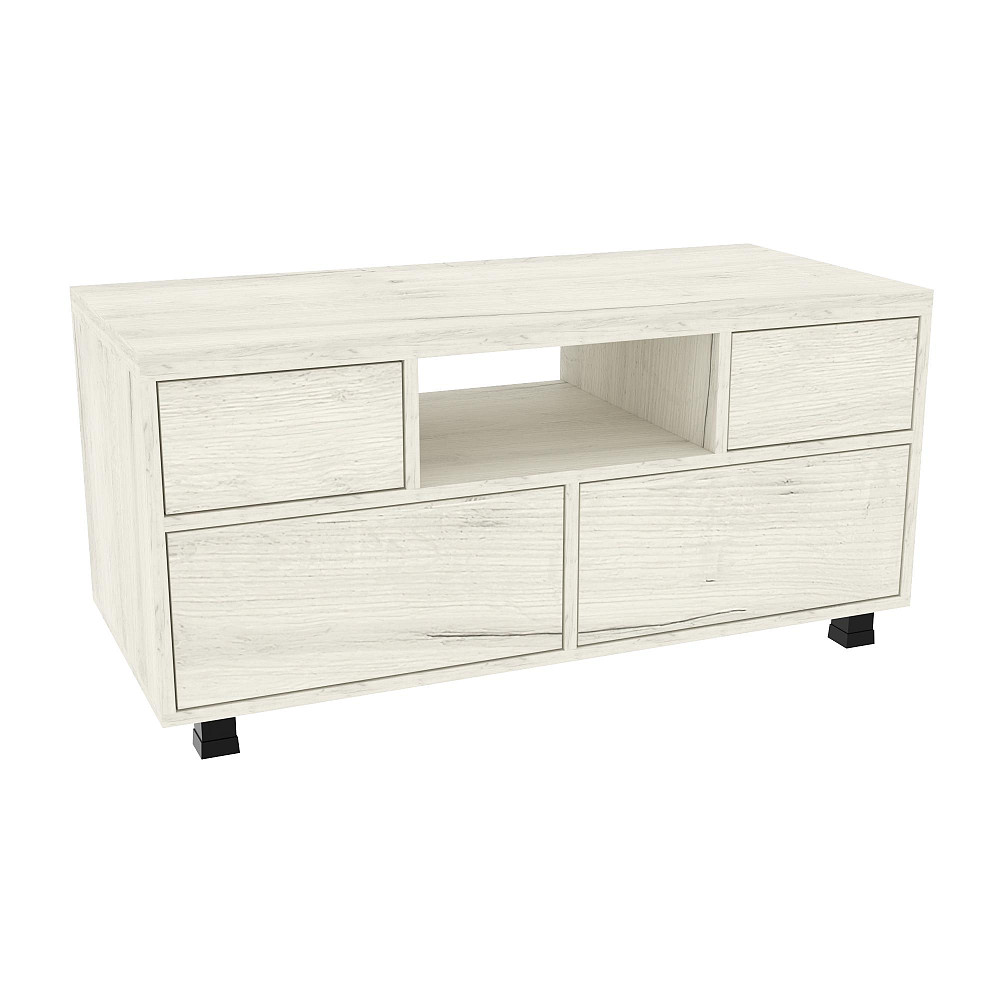 Тумба TV №2, Дуб Крафт Білий, 1000/500/556 Львов - изображение 1