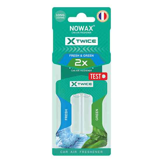 Ароматизатор с двойной капсулой Nowax X Twice – Fresh & Green Львов