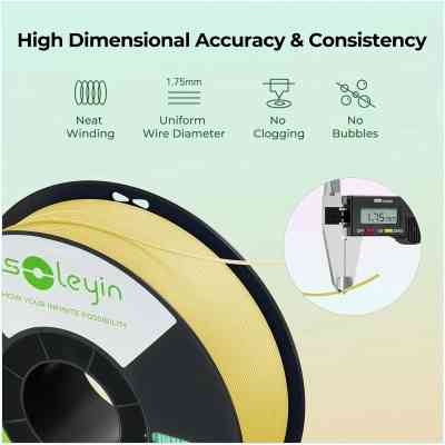 Пластик для 3D-принтера Creality Soleyin 1кг, 1.75мм, purple almond (3301010507) Вінниця