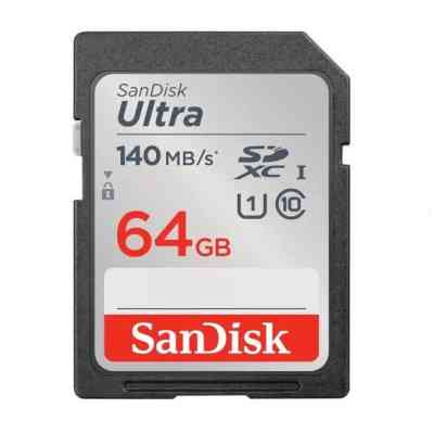 Карта пам&apos;яті SanDisk 64GB SD class 10 UHS-I Extreme Ultra (SDSDUNB-064G-GN6IN) Вінниця
