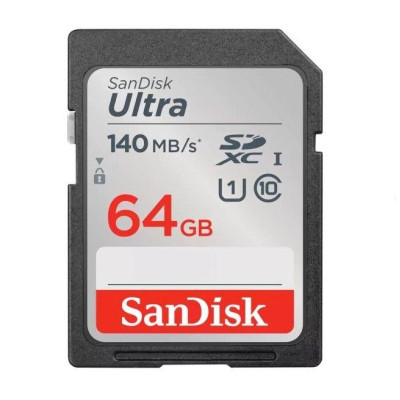Карта пам&apos;яті SanDisk 64GB SD class 10 UHS-I Extreme Ultra (SDSDUNB-064G-GN6IN) Вінниця - фото 1