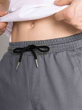 Мужские брюки карго демисезонные темно-серые коттоновые Pobedov Step Киев