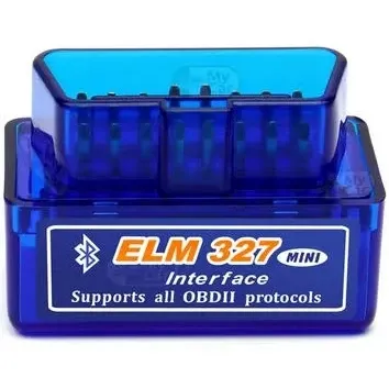 Автоадаптер ELM327 OBD2 mini BT (2 плати) для діагностики та зчитування помилок з ЕБУ автомобіля чер Київ