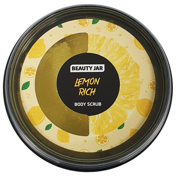 Скраб для тіла Лимонна Розкіш Beauty Jar 200 г Вінниця