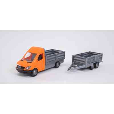 Спецтехника Tigres Mercedes-Benz Sprinter бортовой с прицепом (оранжевый) (39667) Винница