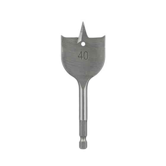 Свердло по дереву пір'яне, 40×150 мм, HEX INTERTOOL SW-0040 Киев