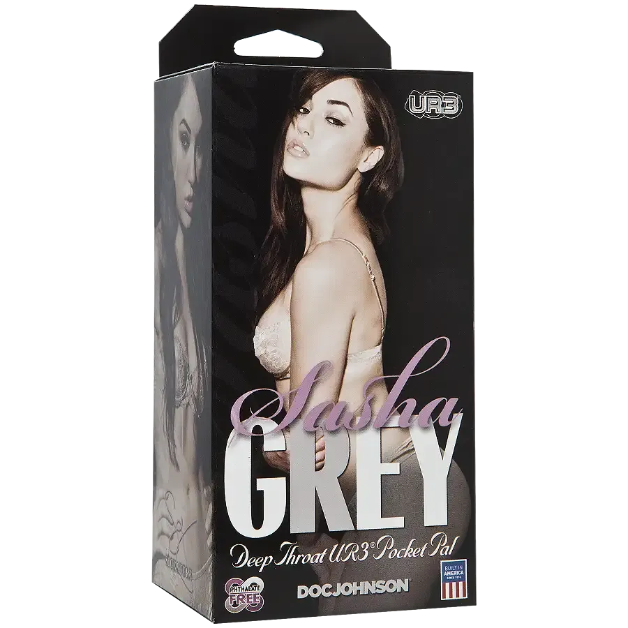 Мастурбатор-ротик Doc Johnson Sasha Grey - Ultraskyn Deep Throat Pocket Pal Львов - изображение 2