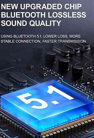 Навушники бездротові Bluetooth Hi-Fi складані Siindoo JH-919 Black. Київ