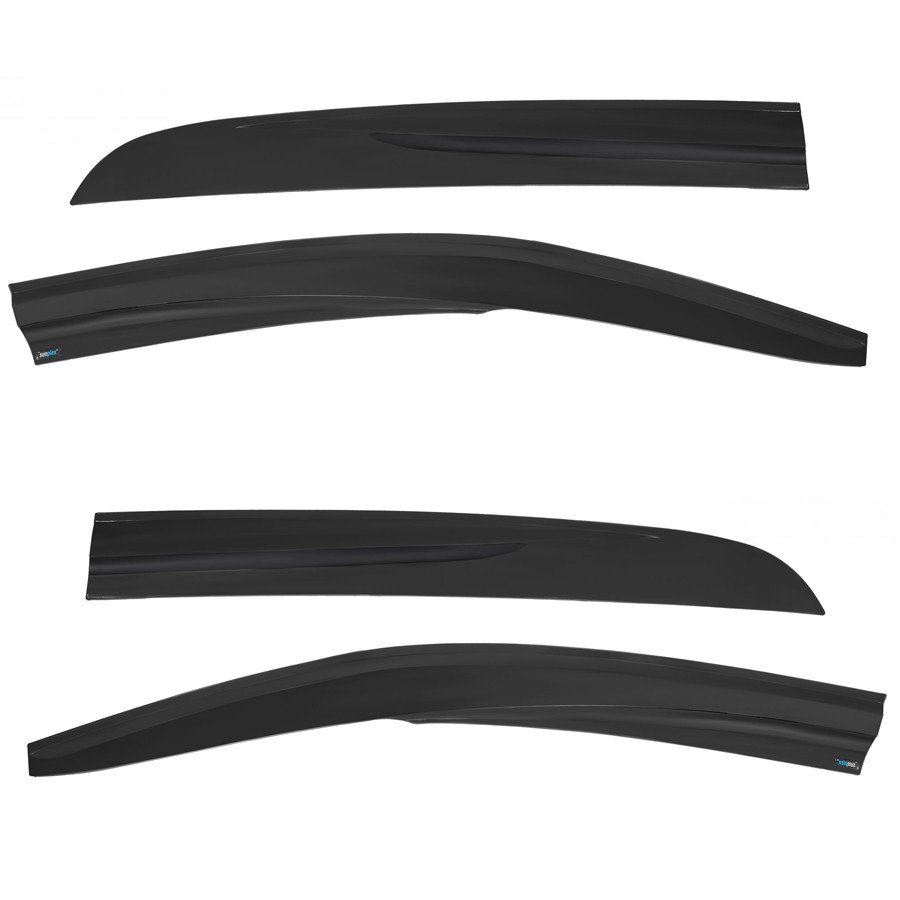 Дефлектори вікон (вітровики) Peugeot 301 2012-2021, 4шт, SunPlex, седан, на скотчі Київ - фото 1