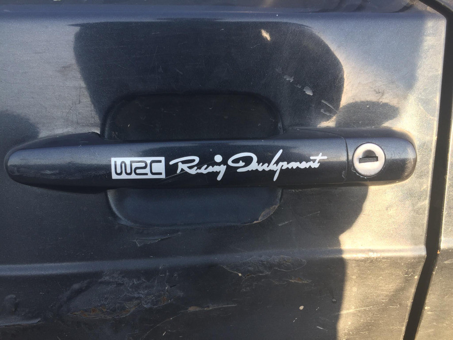 Наклейки на ручки Wrc Білі номер 3, диски, двірні Київ - фото 4