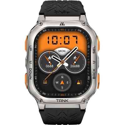 Смарт-часы KOSPET Tank M3 ULTRA SILVER (6974958250715) Винница