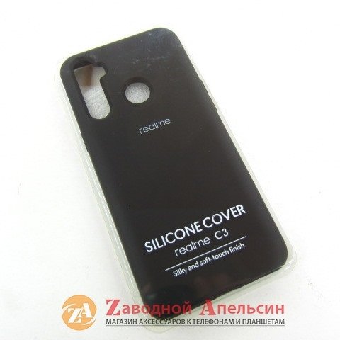 Realme C3 6i 5i силиконовый чехол Silicone Cover black Одесса - изображение 2