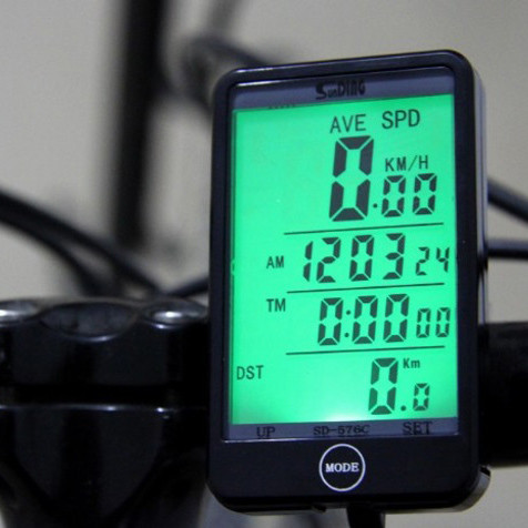 Велокомпьютеры спидометры SD-576C, Велосипедный счетчик скорости пробега, Оптимальный велокомпьютер XV-40 Ивано-Франковск - изображение 1
