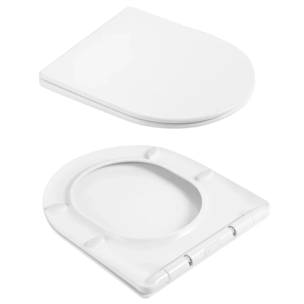 Унітаз підвісний Qtap Taurus безобідковий із сидінням Soft-close QTTAU26W45428 Київ - фото 7