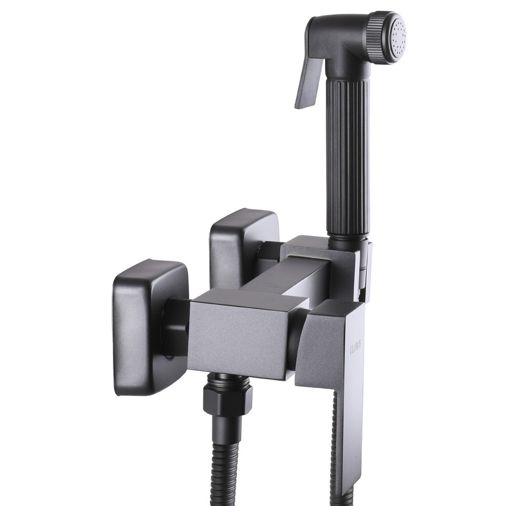 Змішувач гігієнічний Globus Lux Niagara GLN-5-106MIX-Graphite Київ - фото 3