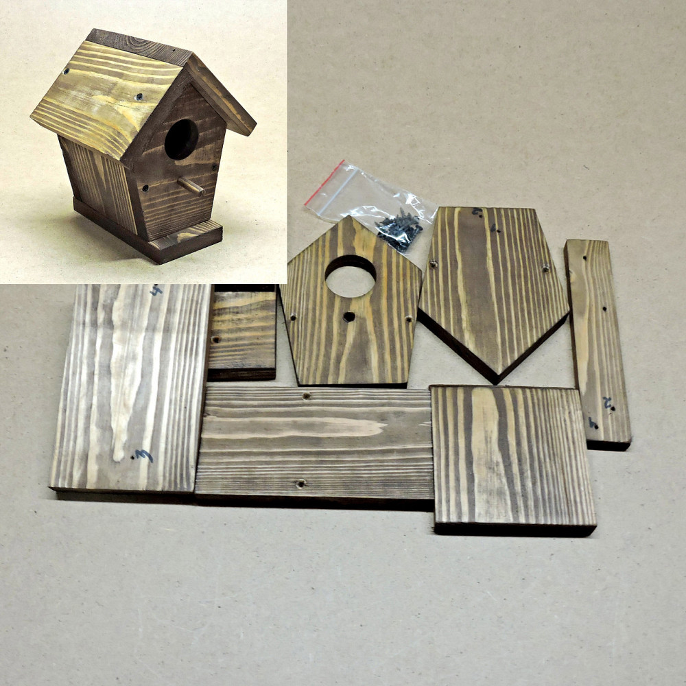 Розбірна шпаківня "Синичка" капучино Миколаїв - фото 1