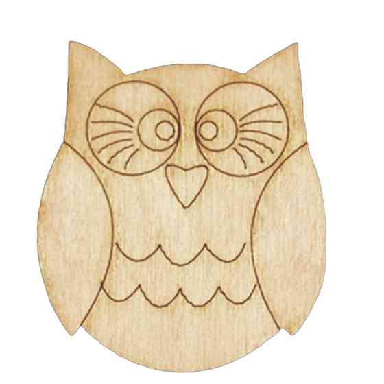 Набір дитячої творчості Розпис по дереву "Магніти-сови" РД-005 Вінниця