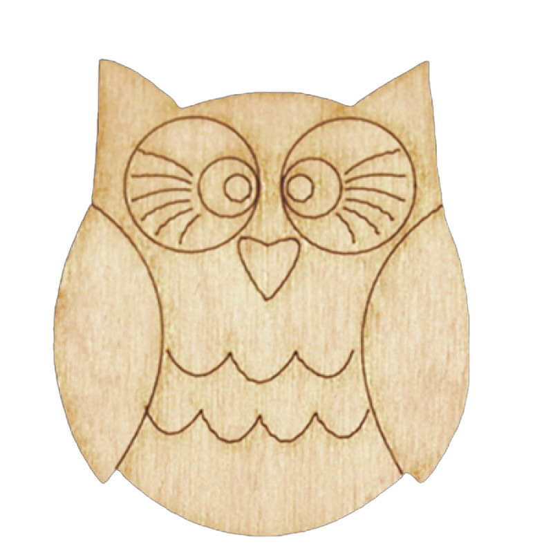 Набір дитячої творчості Розпис по дереву "Магніти-сови" РД-005 Вінниця - фото 4