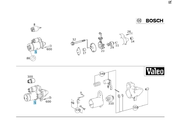Mercedes-Benz  A0041518101 Стартер V-class W638 Sprinter W901 Sprinter W902 Sprinter W903 Sprinter W904 E-class W210 SLK R170 CLK Coupe C208 CLK Cabri Одеса