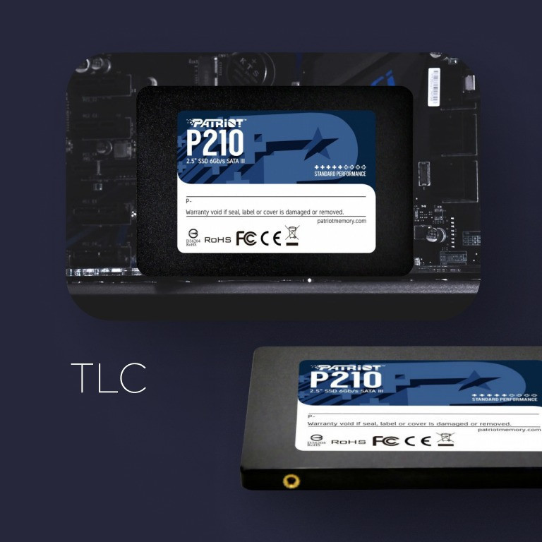 Накопичувач SSD 256 GB Patriot P210 2.5" SATAIII TLC (P210S256G25) 2.5" Харків - фото 7