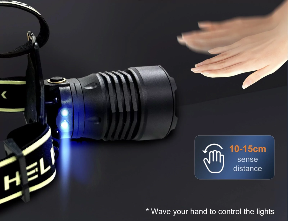 Налобний ліхтар TL-TD41 TG-60W з функцією Power Bank Київ - фото 7