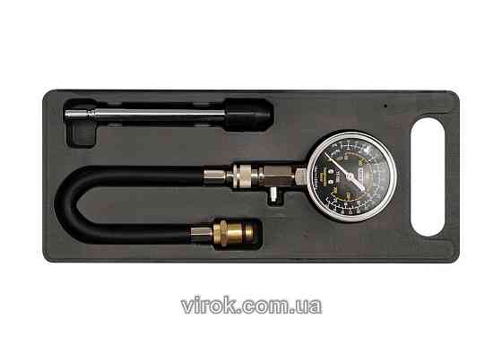 Компресометр для бензинових двигунів YATO з подовжувачами з різьбами [6/24] Одеса