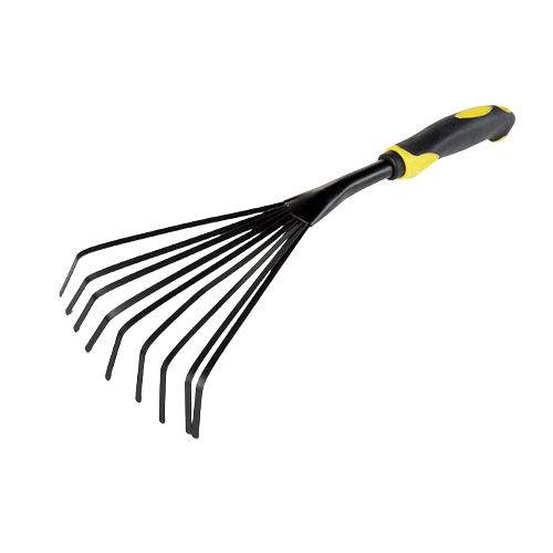 Граблі віялові з обгумованою ручкою СИЛА Житомир