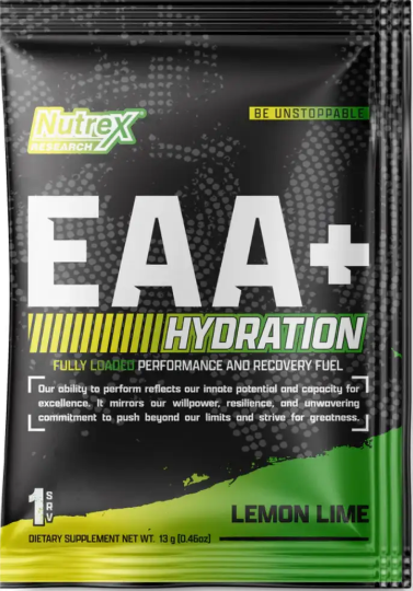 EAA с электролитами Nutrex Samples EAA Hydration 13g лимон лайм Киев - изображение 1
