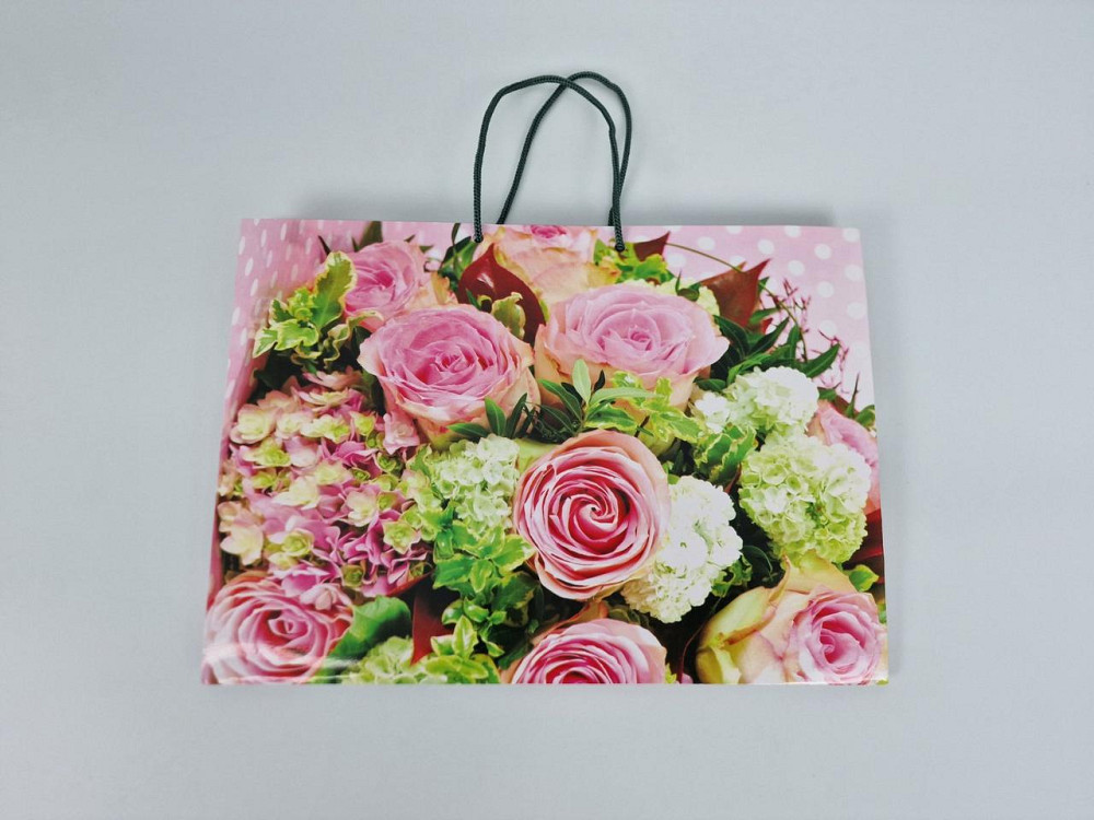 Бумажный большой горизонтальный пакет  36/22/10(артBG-124) (12 шт) Харьков - изображение 4