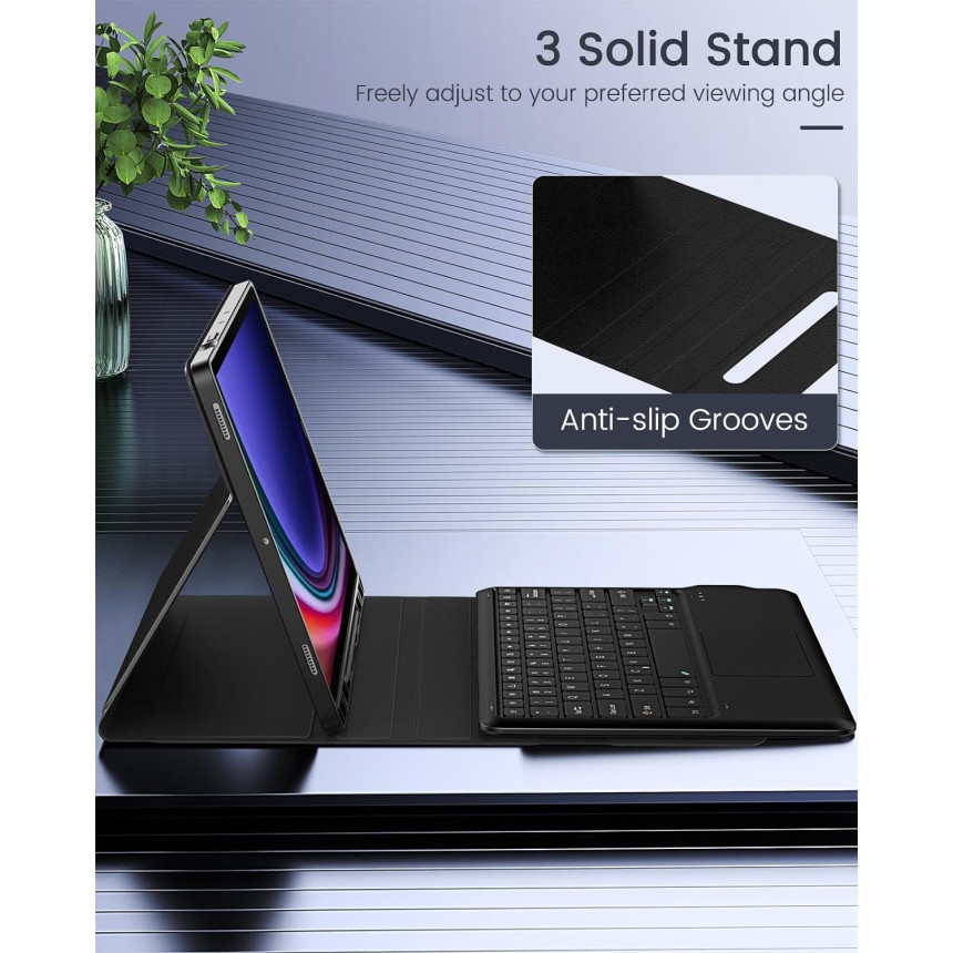 Фірмовий чохол-клавіатура MOKO для Samsung Galaxy Tab S9+ Plus(SM-X810/SM-X816/SM-X818) Дніпро - фото 6