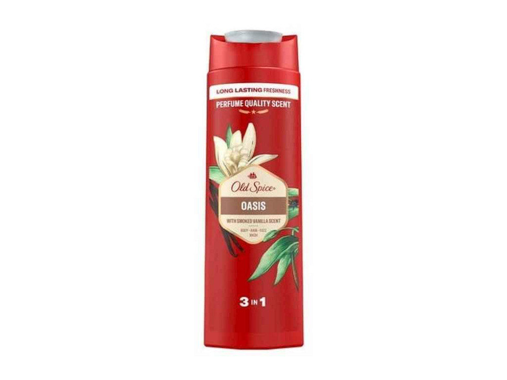 Гель-шампунь 400мл 2в1 Оазис З ароматом димної ванілі ТМ OLD SPICE Київ - фото 1