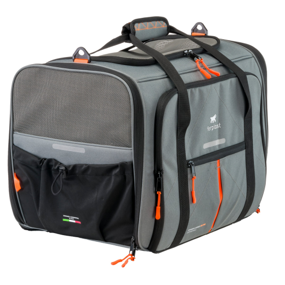 Сумка-переноска для маленьких собак і кішок Ferplast Voyager Carrier Pro (Ферпласт Вояжєр Кар'єр Про) Сірий Запоріжжя