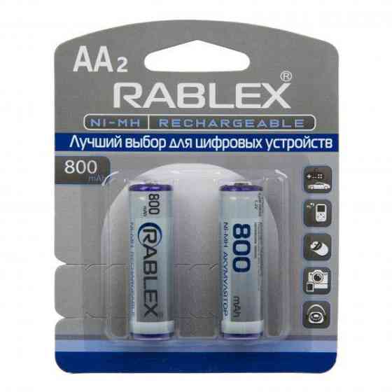 Аккумулятор Rablex HR6/AA Ni-MH 800mAh 1.2V 1 шт. Днепр