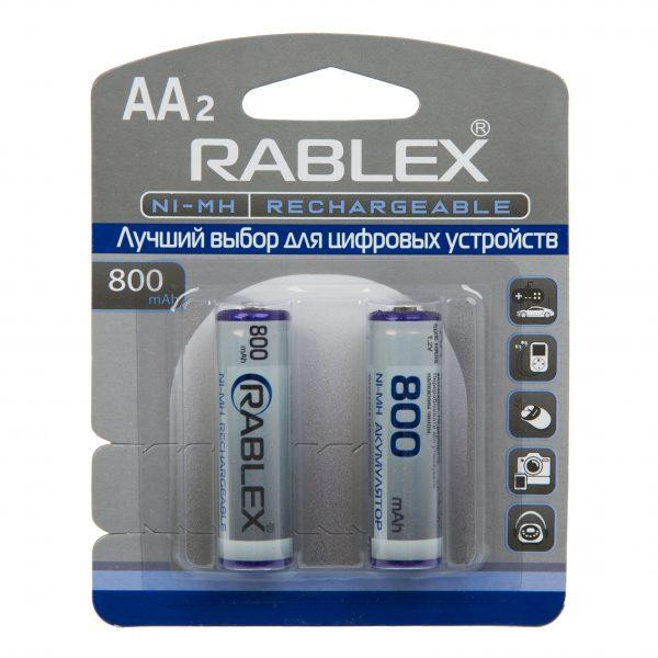 Аккумулятор Rablex HR6/AA Ni-MH 800mAh 1.2V 1 шт. Днепр - изображение 2