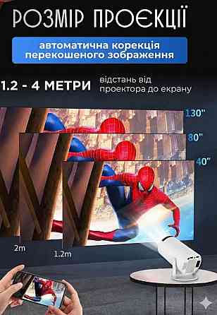 Портативний домашній проектор GTEQY GT18. Харків