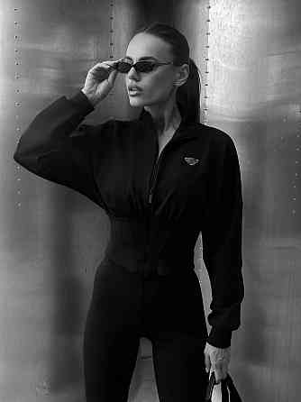 Женский стильный повседневный костюм двойка замш на дайвинге Одесса