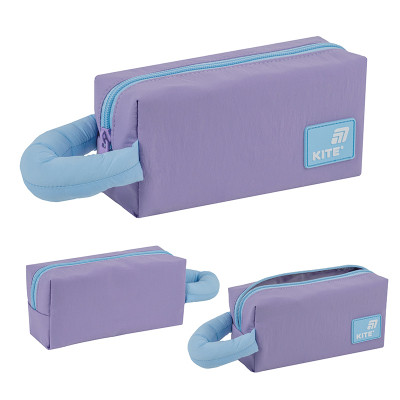 Пенал Kite 2703-3 фіолетово-блакитний (K25-2703-3) Вінниця - фото 1
