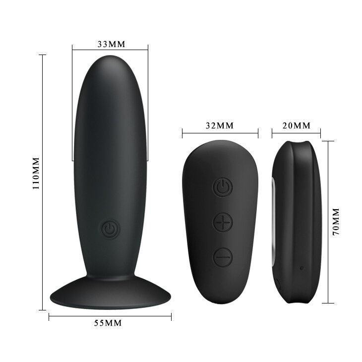 Анальный стимулятор с вибрацией MR PLAY, BI-040045W-MR Sex Aura Киев - изображение 7