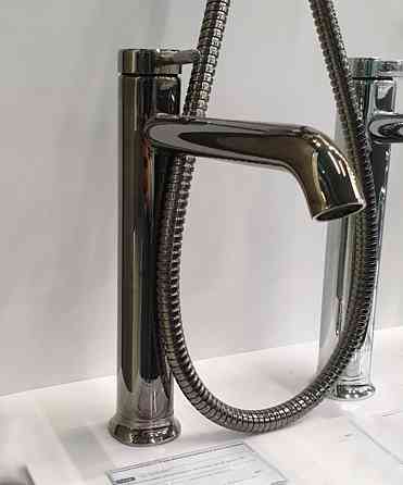 Змішувач для умивальника високий Imprese BRENTA графіт глянцевий ZMK091908011 Київ