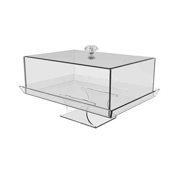 Тарелка для сыра EKOSTAR из акрила 276х196х150 Киев