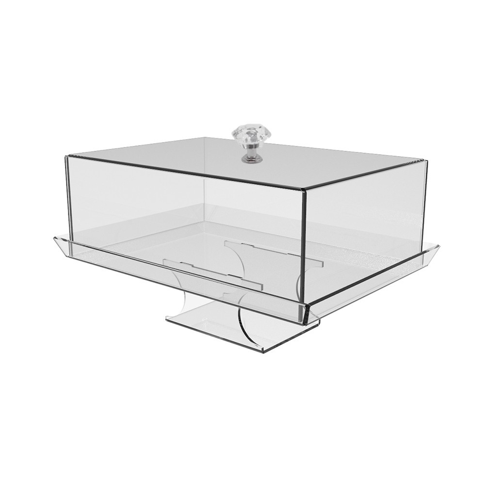 Тарелка для сыра EKOSTAR из акрила 276х196х150 Киев - изображение 1