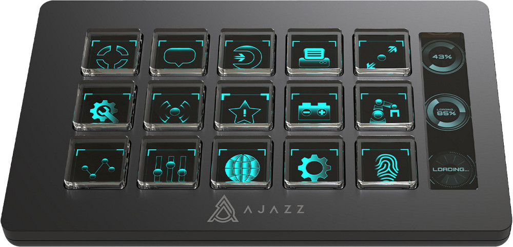 Контролер для стримінгу Ajazz AKP153E USB Black (AKP153E-B) ( 21082 ) Харків - фото 16
