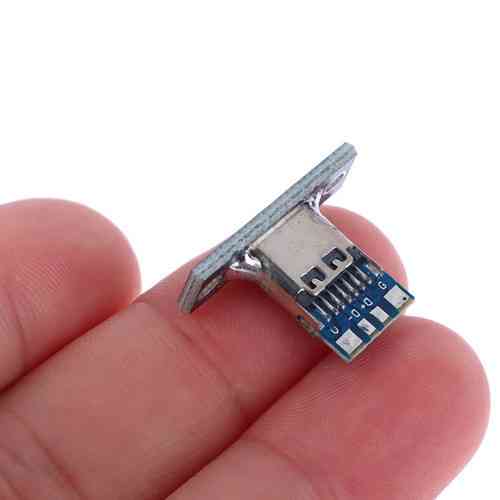 Роз’єм USB Type-C 3.1 4pin, мама, монтажний, для зарядки і живлення Київ
