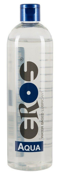 Вагінальний гель-лубрикант EROS "Aqua" bottle (500 ml) Sex Aura Київ - фото 1