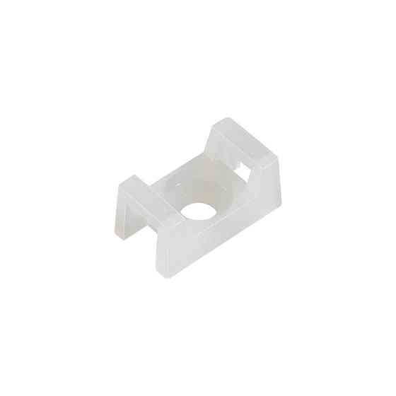 Майданчик для стяжки під дюбель 16 x 22 мм білий (100шт) Київ