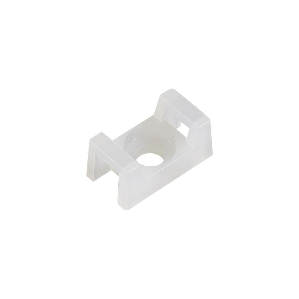 Майданчик для стяжки під дюбель 16 x 22 мм білий (100шт) Киев - изображение 1