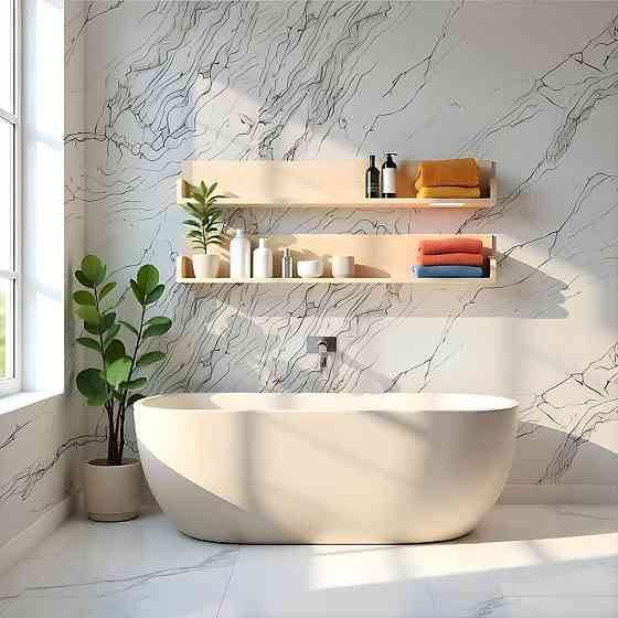 Самоклеюча стінова PET плитка в рулоні 1200х3000х2мм SW-00002665 Київ